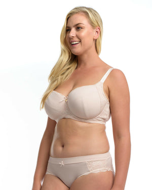 THE ESSENTIAL BALCONETTE BRA: Blush – Full Embrace